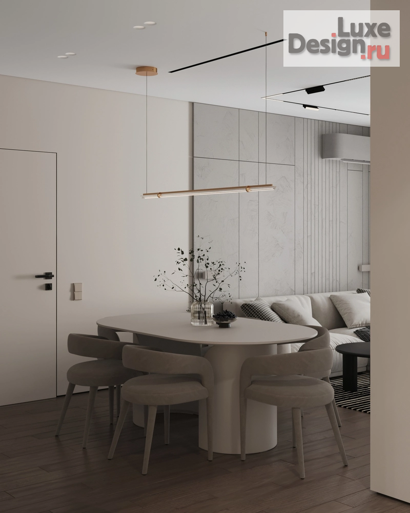 Дизайн интерьера двухкомнатной квартиры "Проект ЖК "Новин" г. Сургут " (фото 8)