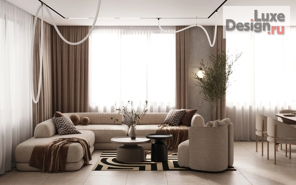 Дизайн интерьера частного дома "Дизайн дома 230 м² в современном стиле" (фото 43)