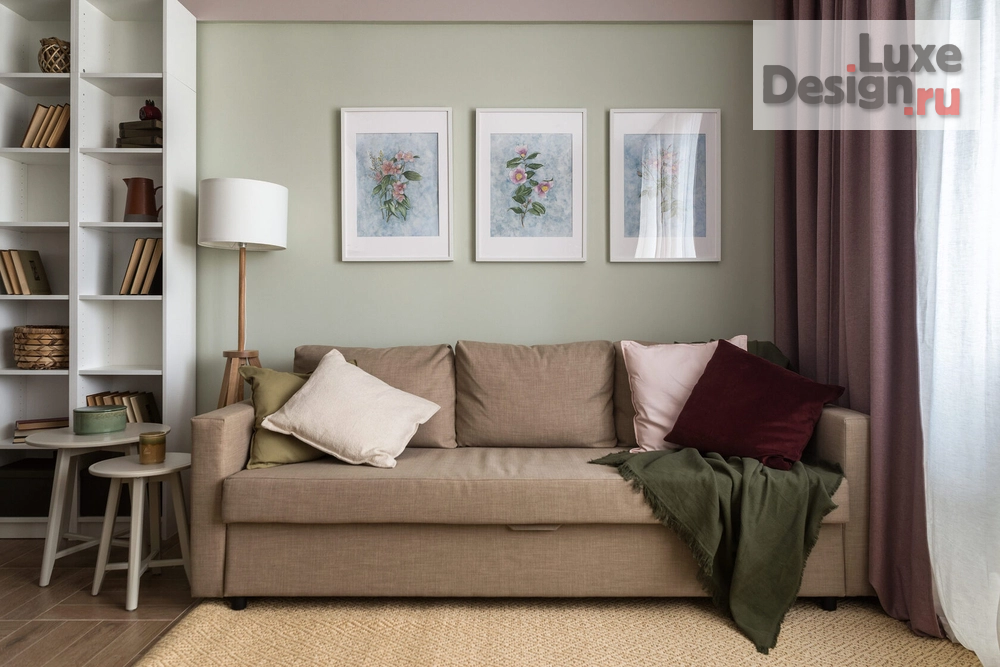 Дизайн интерьера однокомнатной квартиры "Matilda" (фото 1)