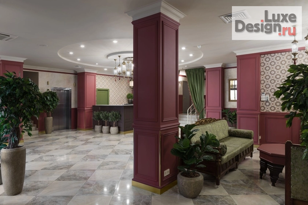 Дизайн интерьера отеля "Отель "Сулейман палас"" (фото 3)