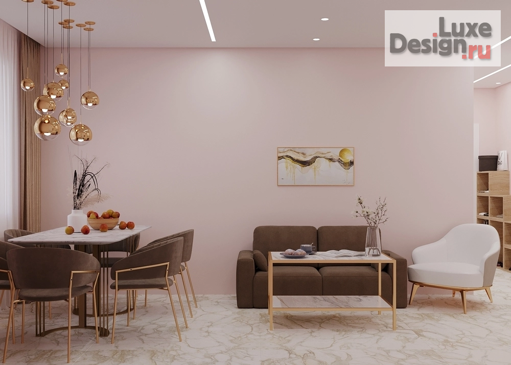 Дизайн интерьера квартиры "Квартира в столице" (фото 4)