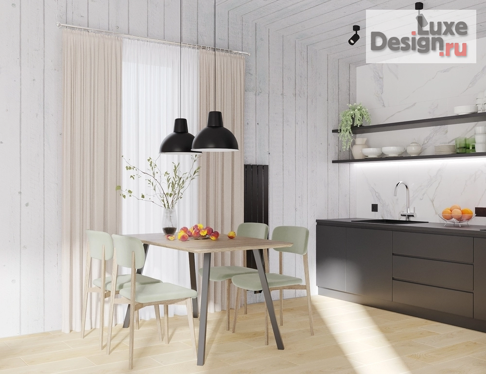 Дизайн интерьера частного дома "Дом Лигнум " (фото 3)