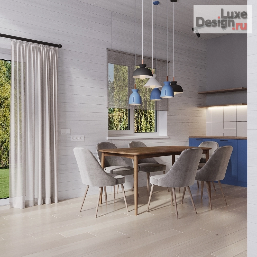 Дизайн интерьера загородного дома "Дом для семьи в Санкт- Петербурге" (фото 28)