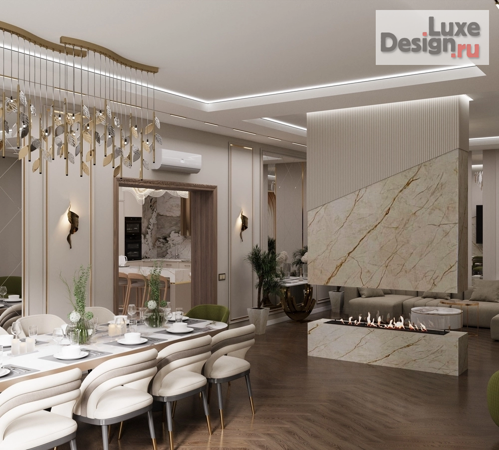 Дизайн интерьера коттеджа "Коттедж "Арнольд" г. Мсква" (фото 7)