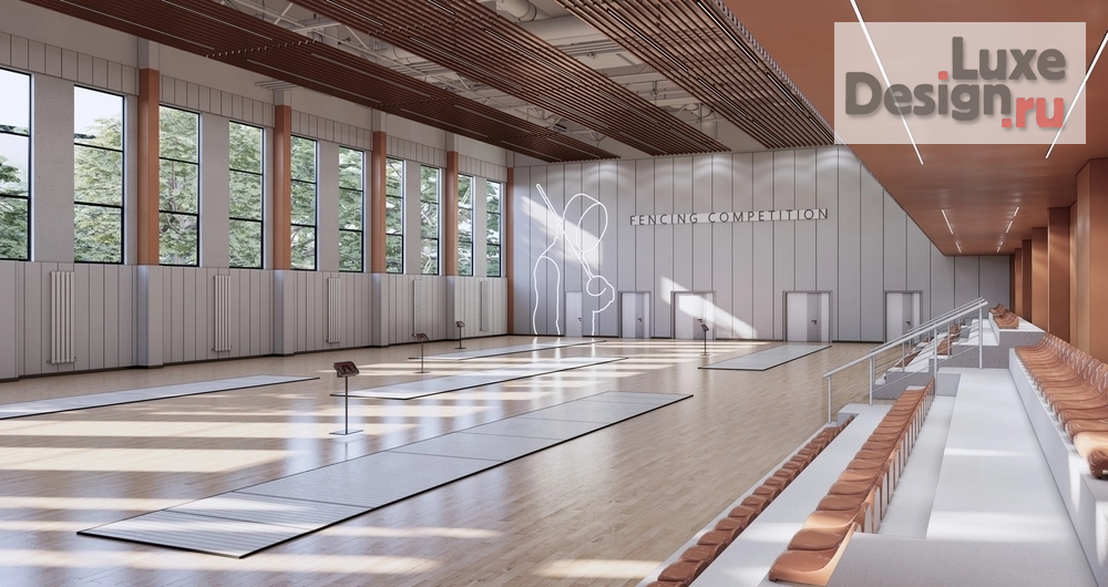 Дизайн интерьера школы "ЯРКИЙ ТЕРРАКОТ" (фото 3)