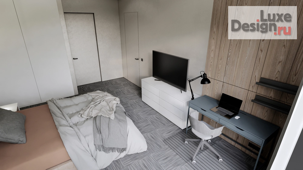 Дизайн интерьера загородного дома "БРАЙТ " (фото 14)