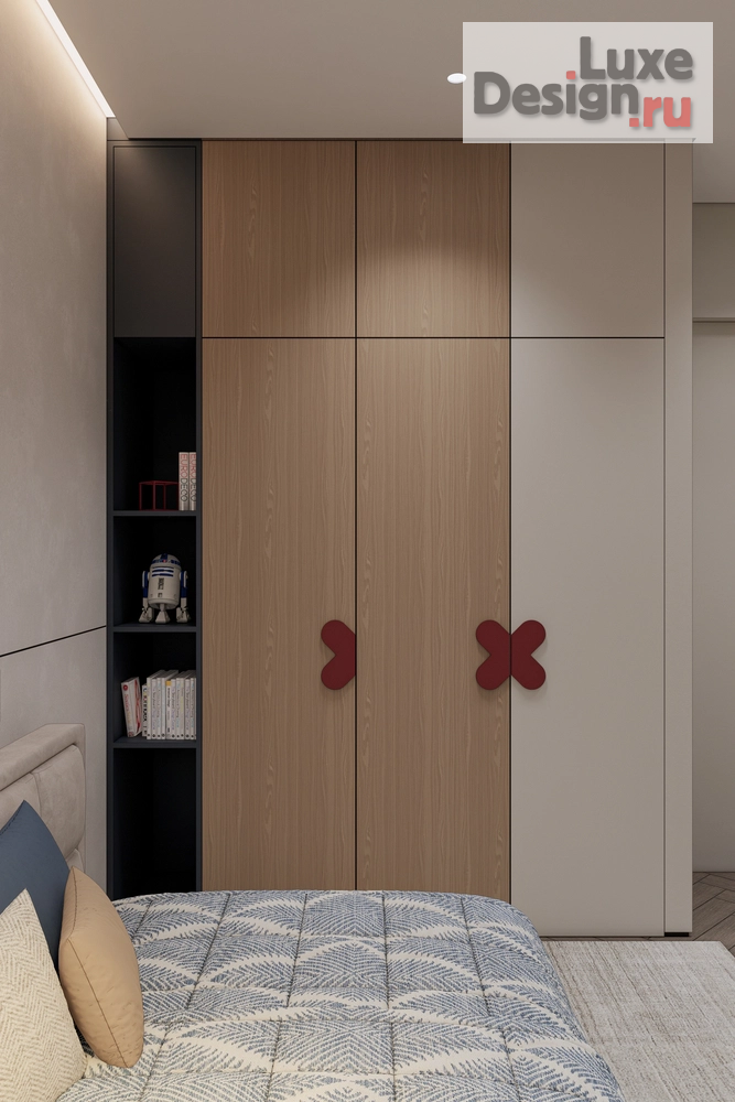 Дизайн интерьера четырехкомнатной квартиры "ЖК БЕРЕГ" (фото 17)