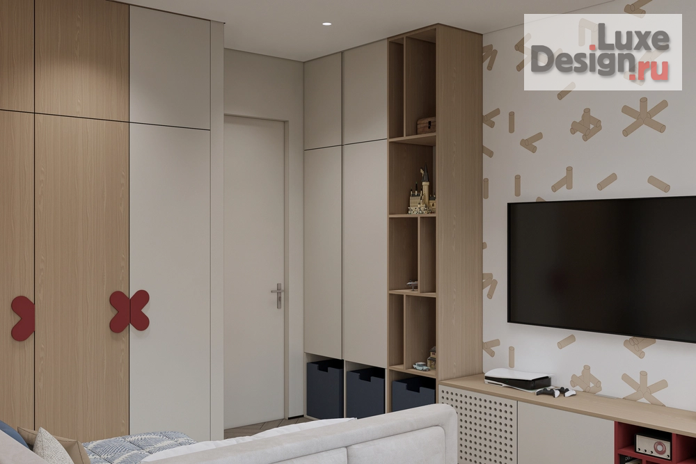 Дизайн интерьера четырехкомнатной квартиры "ЖК БЕРЕГ" (фото 18)