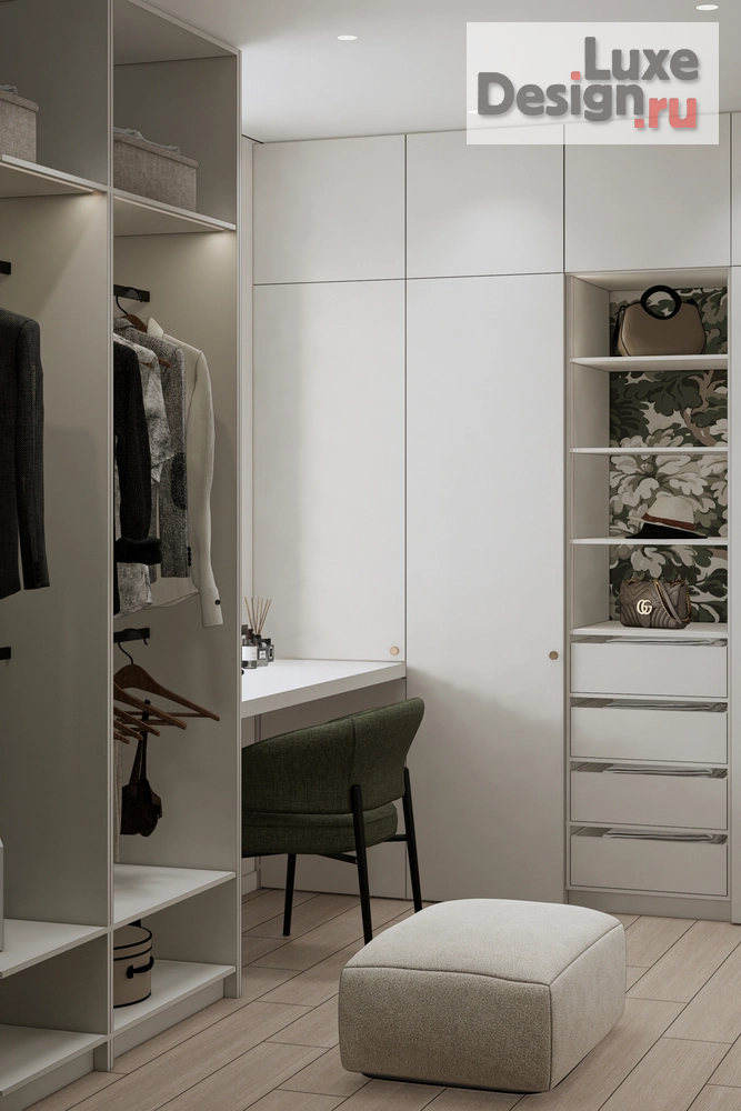 Дизайн интерьера трехкомнатной квартиры "ЖК ДУБРАВА" (фото 23)