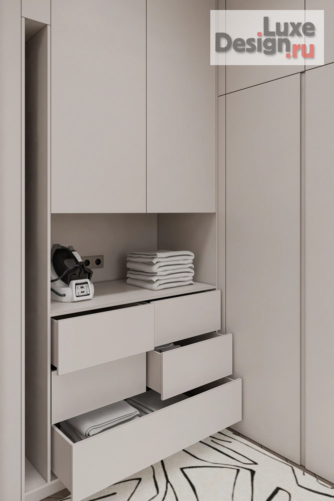 Дизайн интерьера четырехкомнатной квартиры "ЖК БЕРЕГ" (фото 37)