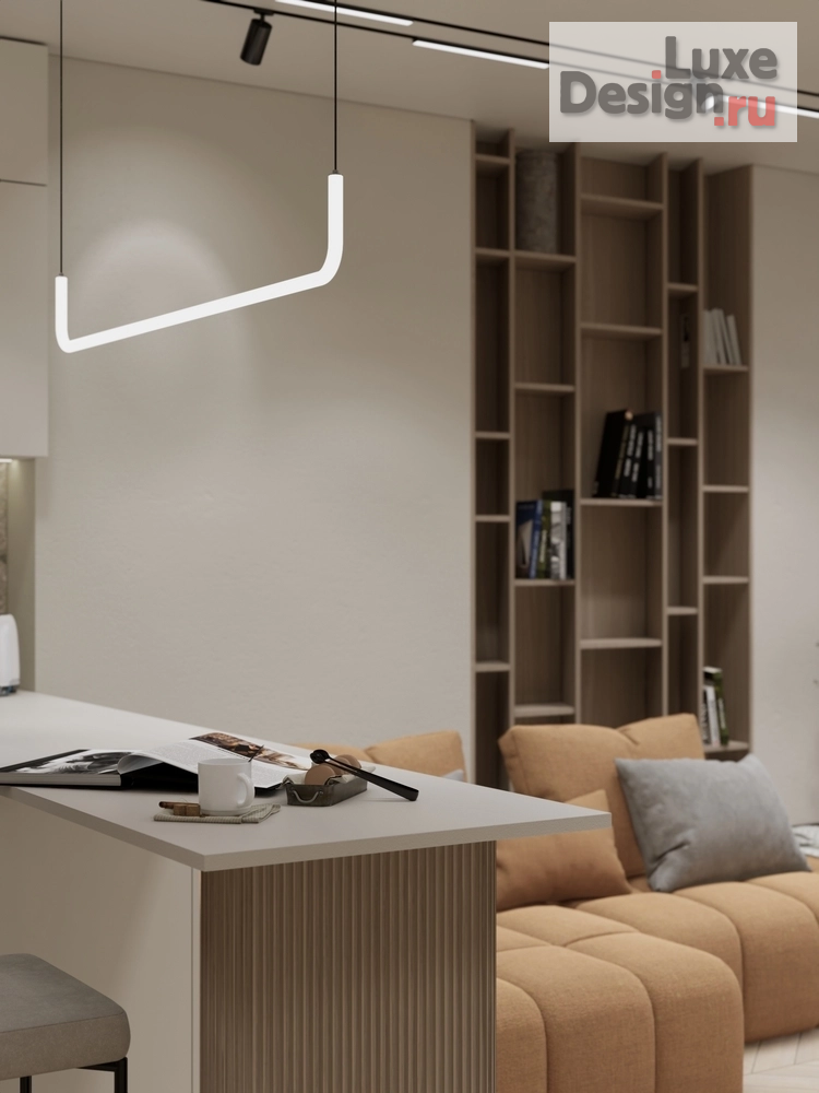 Дизайн интерьера двухкомнатной квартиры "ЭНЕРГИЯ ЦВЕТА" (фото 5)