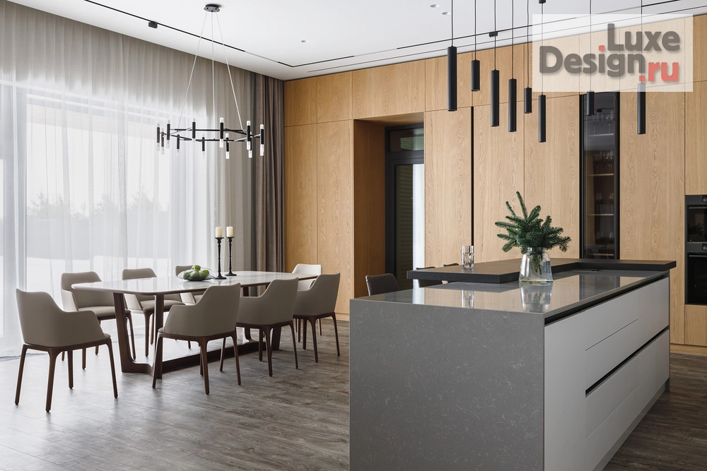 Дизайн интерьера загородного дома "БРАЙТ (РЕАЛИЗАЦИЯ)" (фото 4)