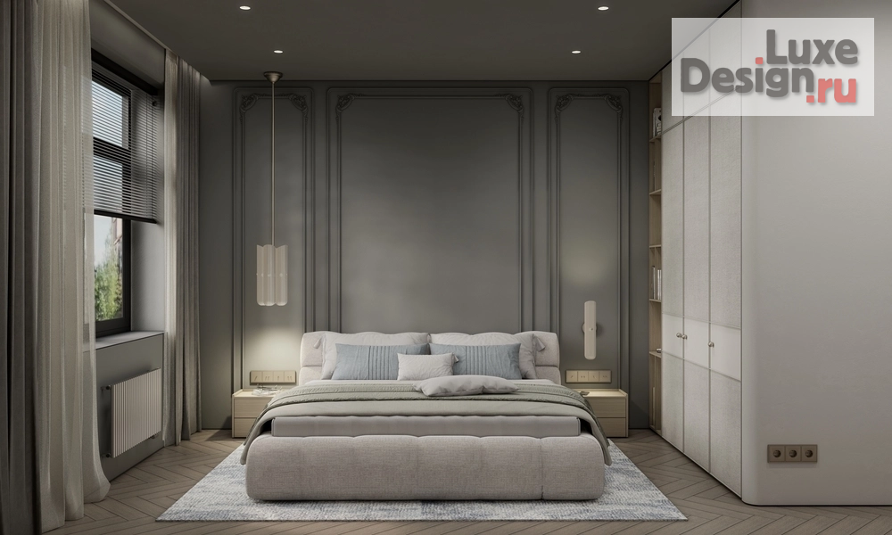 Дизайн интерьера четырехкомнатной квартиры "ЖК БЕРЕГ" (фото 26)