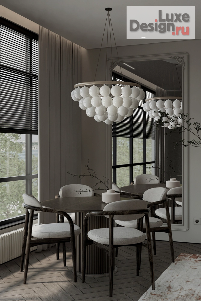 Дизайн интерьера четырехкомнатной квартиры "ЖК БЕРЕГ" (фото 10)