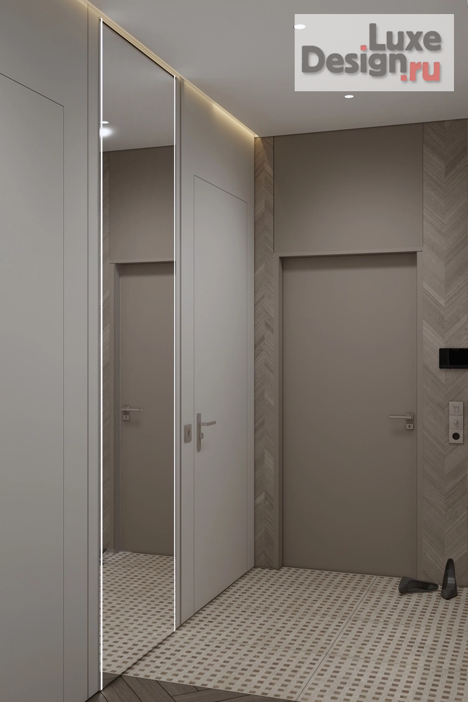 Дизайн интерьера четырехкомнатной квартиры "ЖК БЕРЕГ" (фото 11)