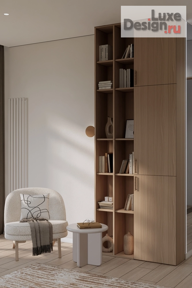 Дизайн интерьера трехкомнатной квартиры "ЖК ДУБРАВА" (фото 16)