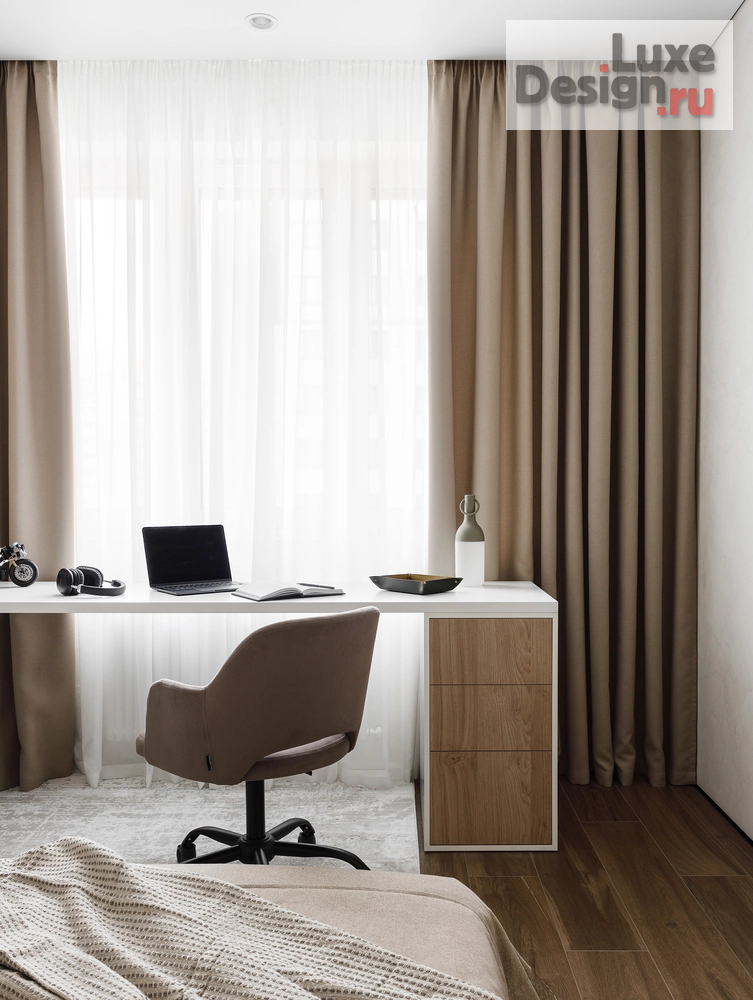 Дизайн интерьера трехкомнатной квартиры "ЖК СРЕДА(РЕАЛИЗАЦИЯ)" (фото 9)