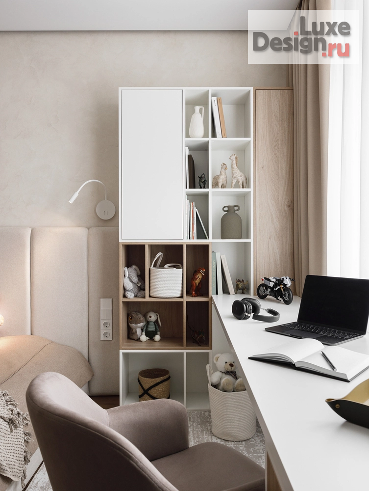 Дизайн интерьера трехкомнатной квартиры "ЖК СРЕДА(РЕАЛИЗАЦИЯ)" (фото 10)