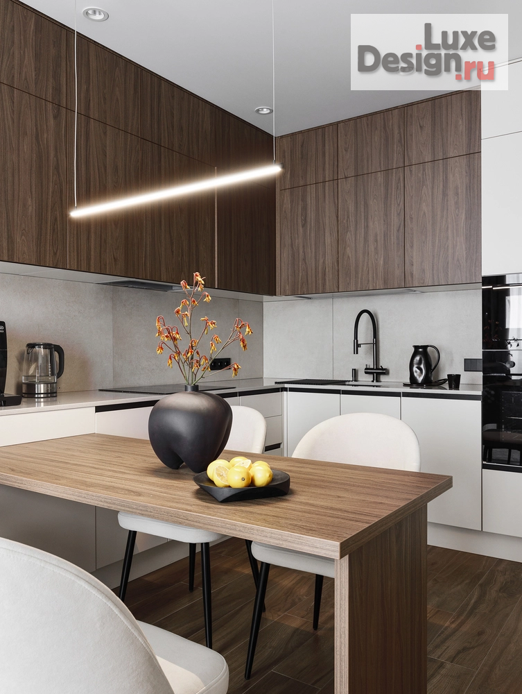 Дизайн интерьера трехкомнатной квартиры "ЖК СРЕДА(РЕАЛИЗАЦИЯ)" (фото 5)