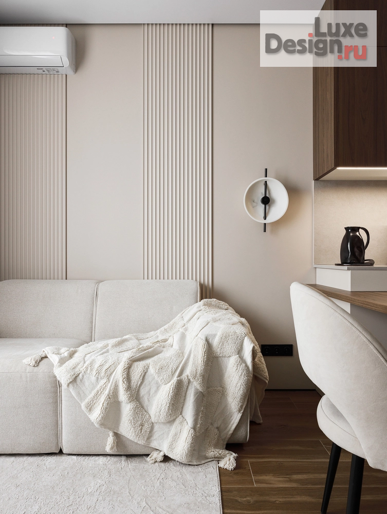 Дизайн интерьера трехкомнатной квартиры "ЖК СРЕДА(РЕАЛИЗАЦИЯ)" (фото 7)