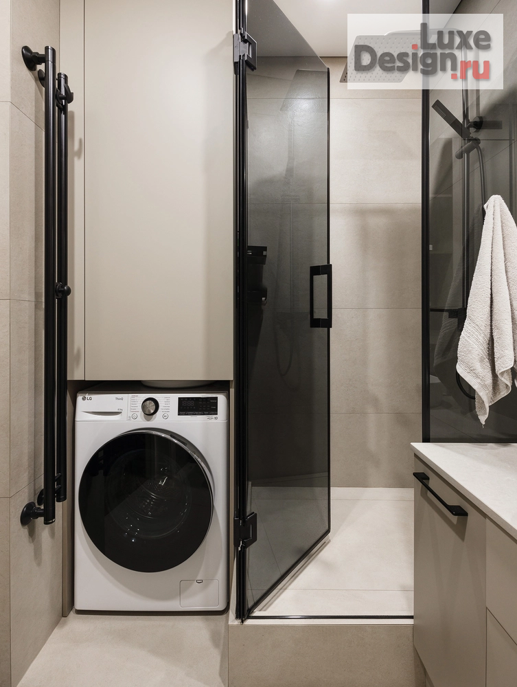 Дизайн интерьера трехкомнатной квартиры "ЖК СРЕДА(РЕАЛИЗАЦИЯ)" (фото 25)