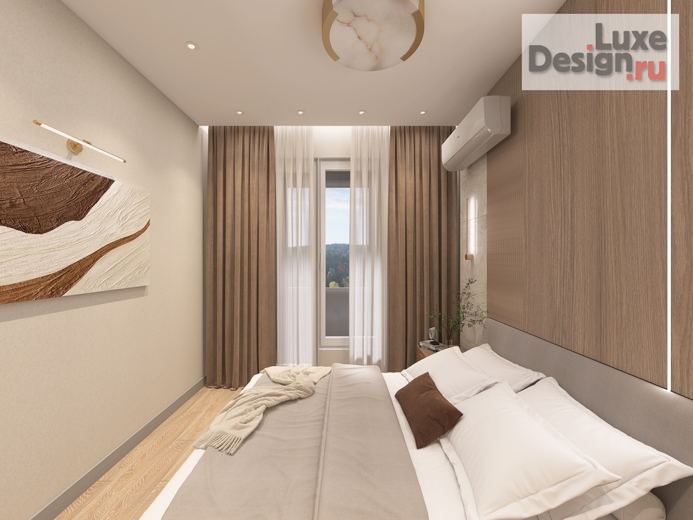 Дизайн интерьера однокомнатной квартиры "ЖК Шаляпин (Казань)" (фото 3)