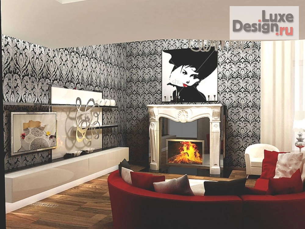 Дизайн интерьера коттеджа "Дизайн коттеджа" (фото 1)