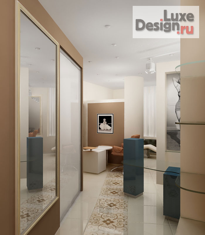 Дизайн интерьера салона красоты "Дизайн салона красоты" (фото 1)