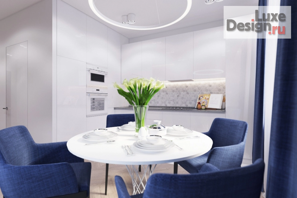 Дизайн интерьера двухкомнатной квартиры "Квартира в разных стилях" (фото 1)