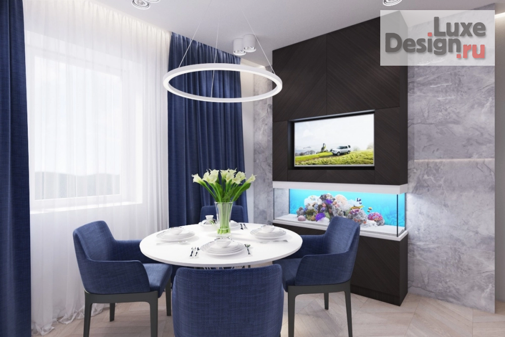 Дизайн интерьера двухкомнатной квартиры "Квартира в разных стилях" (фото 3)