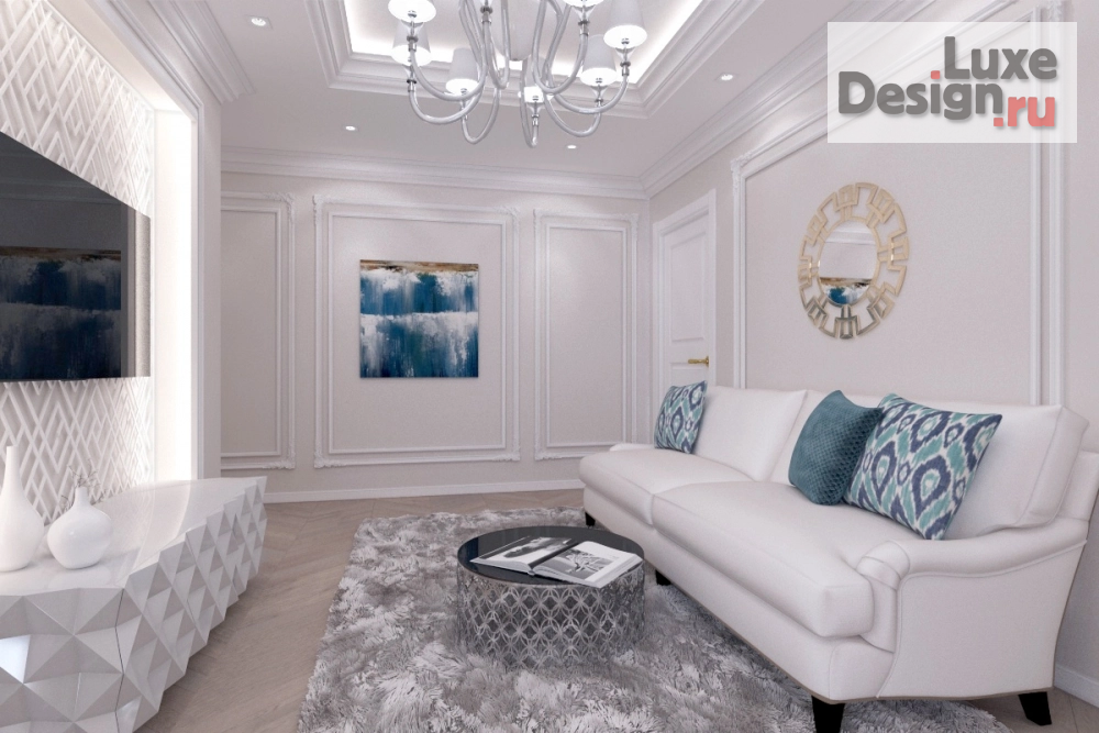 Дизайн интерьера двухкомнатной квартиры "Квартира для большой семьи" (фото 11)