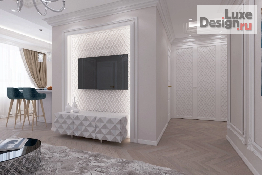 Дизайн интерьера двухкомнатной квартиры "Квартира для большой семьи" (фото 12)