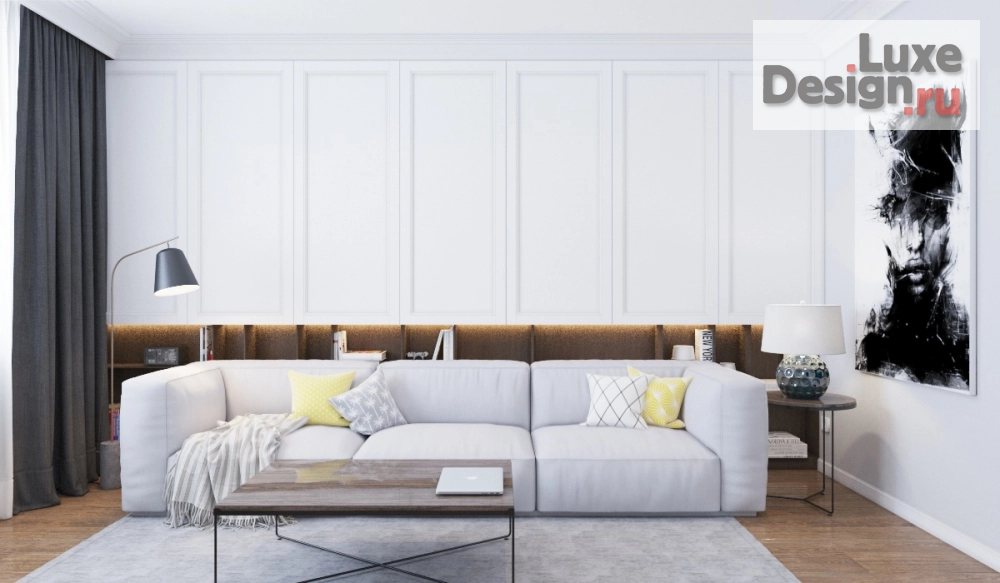 Дизайн интерьера двухкомнатной квартиры "квартира для пары " (фото 5)