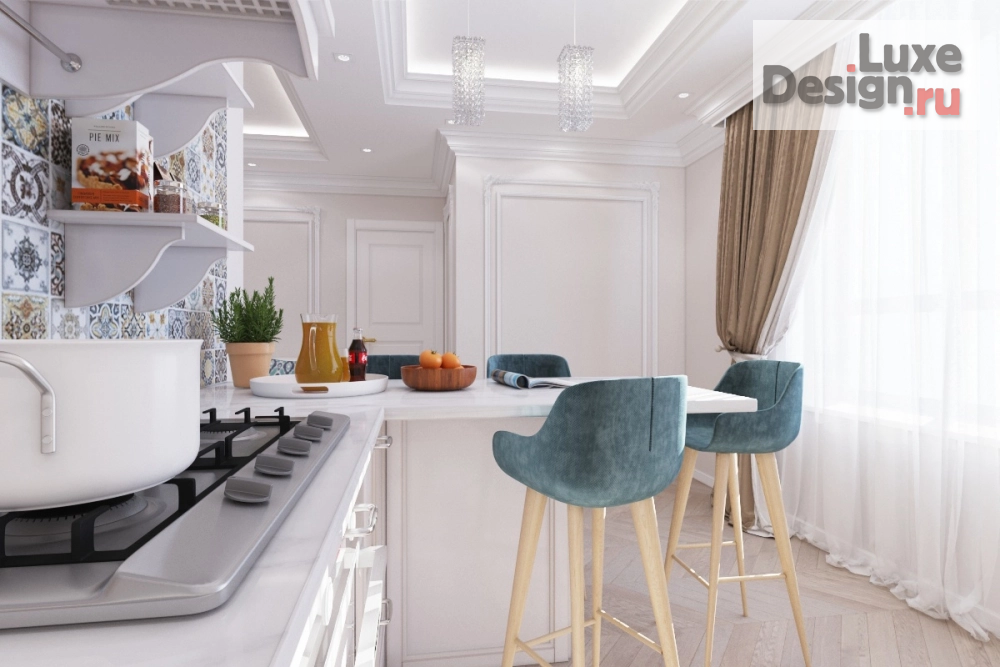 Дизайн интерьера двухкомнатной квартиры "Квартира для большой семьи" (фото 14)