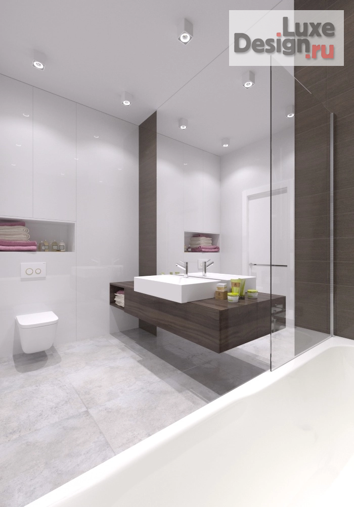 Дизайн интерьера двухкомнатной квартиры "Московская квартира в современном стеле" (фото 20)