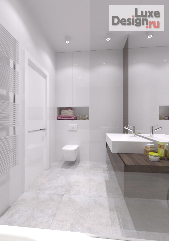 Дизайн интерьера двухкомнатной квартиры "Московская квартира в современном стеле" (фото 22)