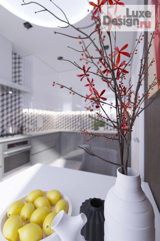 Дизайн интерьера двухкомнатной квартиры "Московская квартира в современном стеле" (фото 11)