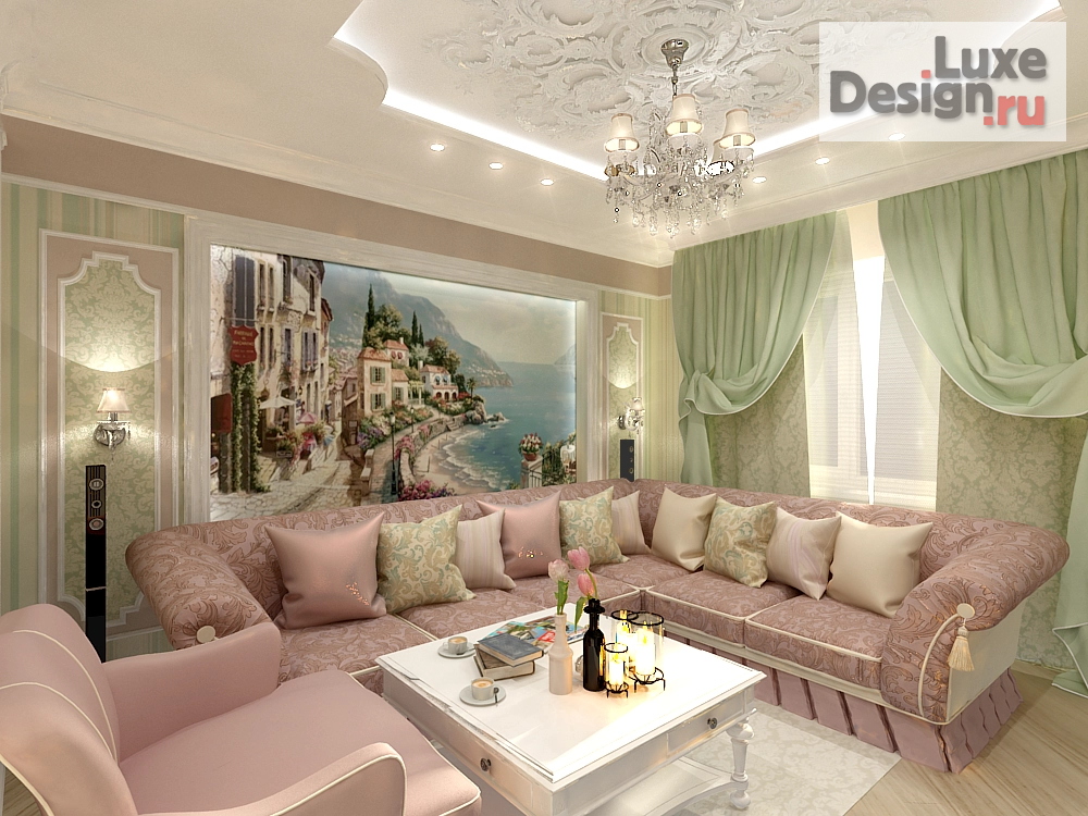 Дизайн интерьера гостиной "Дизайн гостиной" (фото 1)