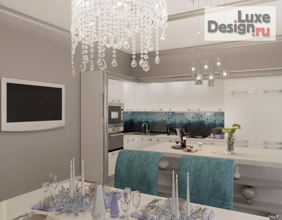 Дизайн интерьера трехкомнатной квартиры "Проект квартиры" (фото 7)