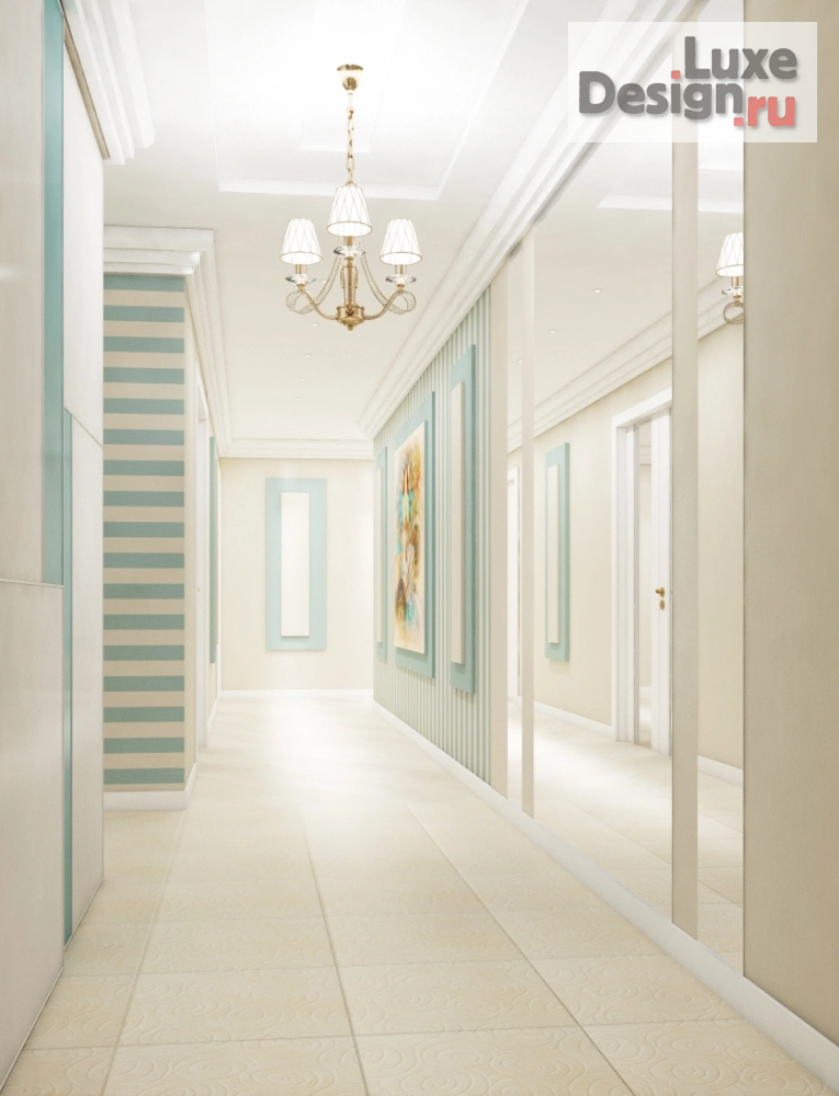 Дизайн интерьера трехкомнатной квартиры "Проект трехкомнатной квартиры" (фото 6)