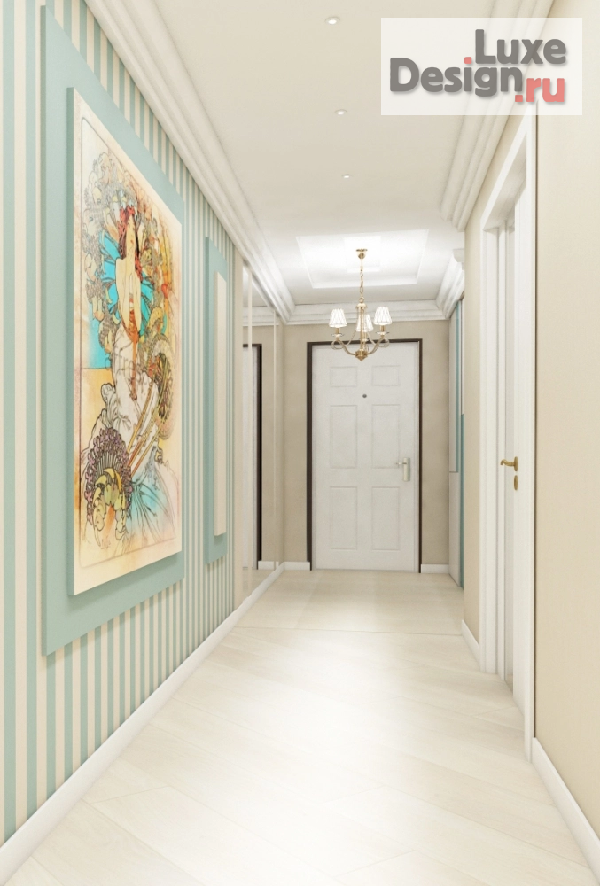 Дизайн интерьера трехкомнатной квартиры "Проект трехкомнатной квартиры" (фото 8)