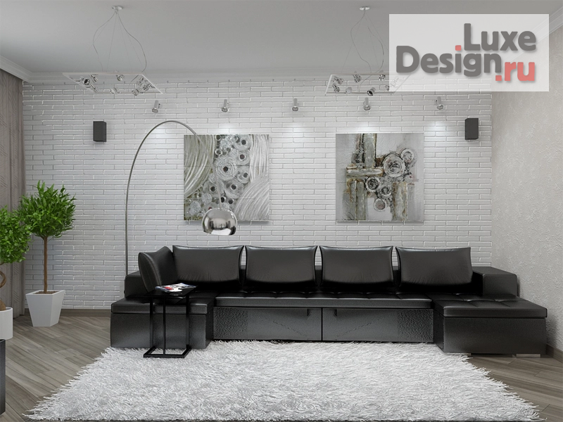 Дизайн интерьера гостиной "Проекты гостиных" (фото 2)