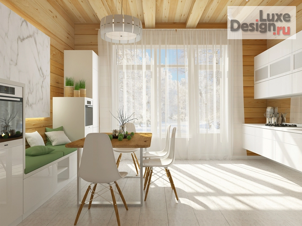 Дизайн интерьера кухни "Проекты кухонь" (фото 3)