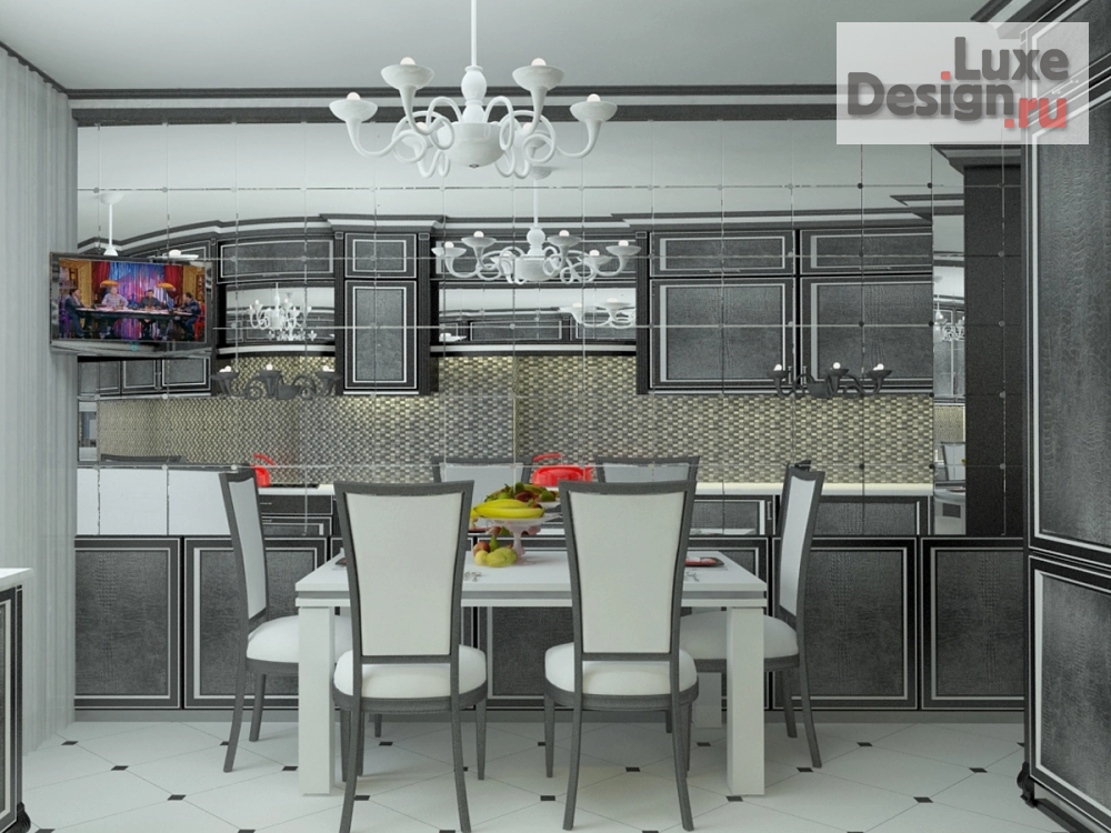 Дизайн интерьера кухни "Проекты кухонь" (фото 1)