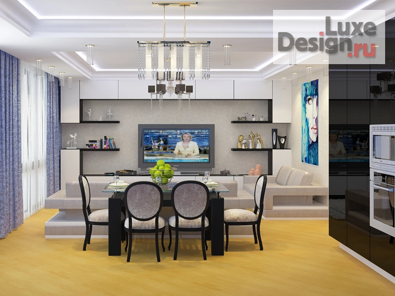 Дизайн интерьера кухни "Проекты кухонь" (фото 5)