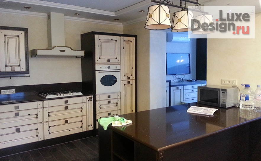 Дизайн интерьера таунхауса "КОТТЕДЖ И БАННЫЙ КОМПЛЕКС ПОС. ПОБЕДИЛОВО" (фото 11)