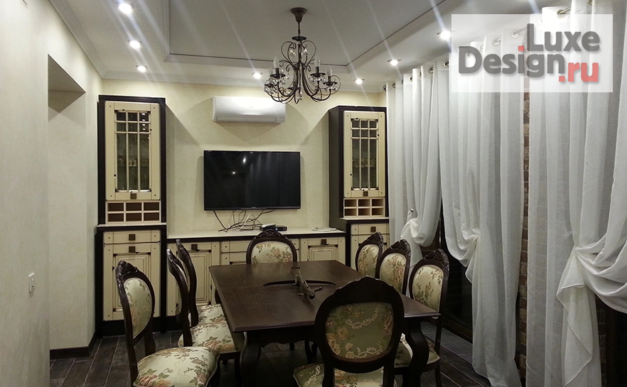 Дизайн интерьера таунхауса "КОТТЕДЖ И БАННЫЙ КОМПЛЕКС ПОС. ПОБЕДИЛОВО" (фото 13)