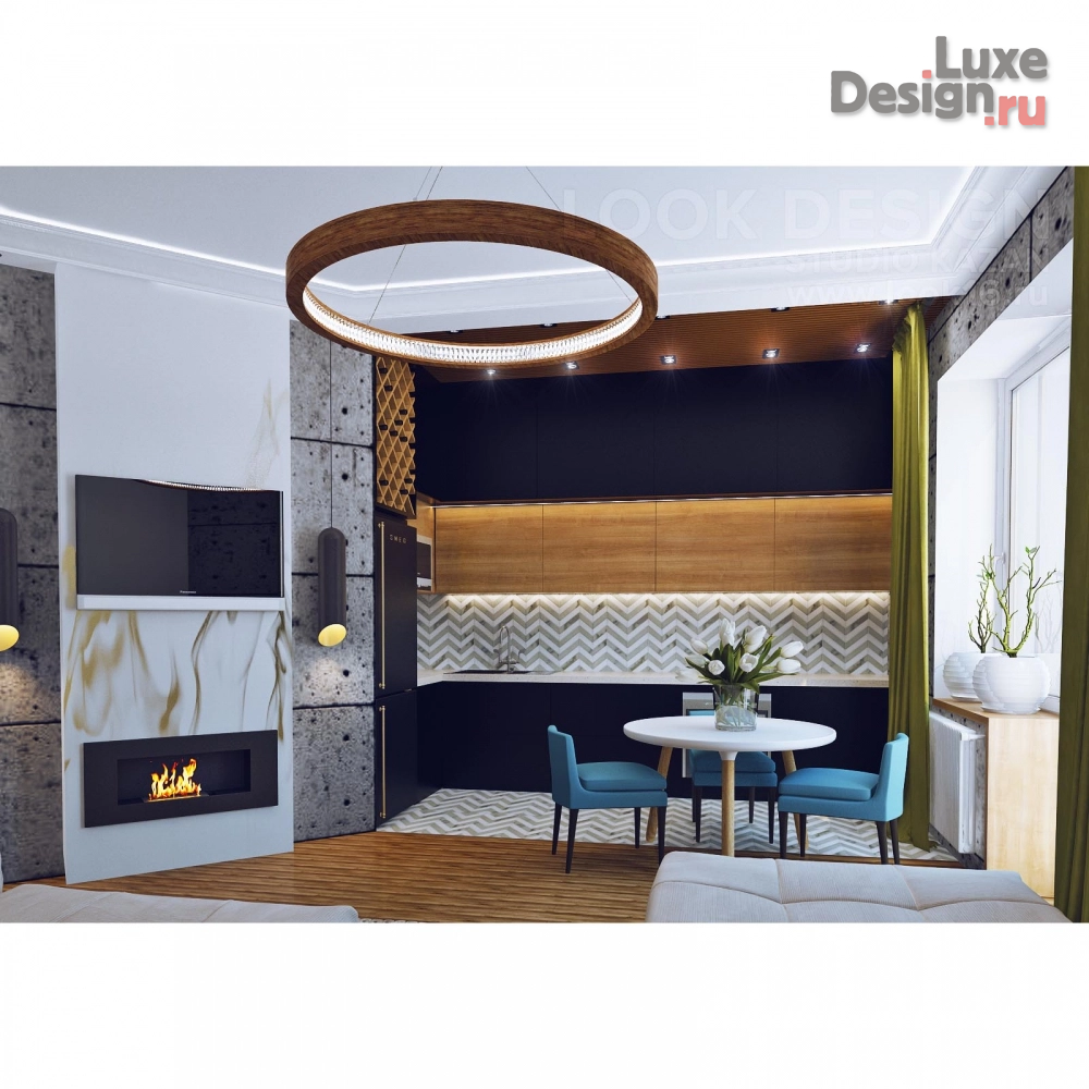 Дизайн интерьера кухни "Интерьеры кухонь" (фото 8)