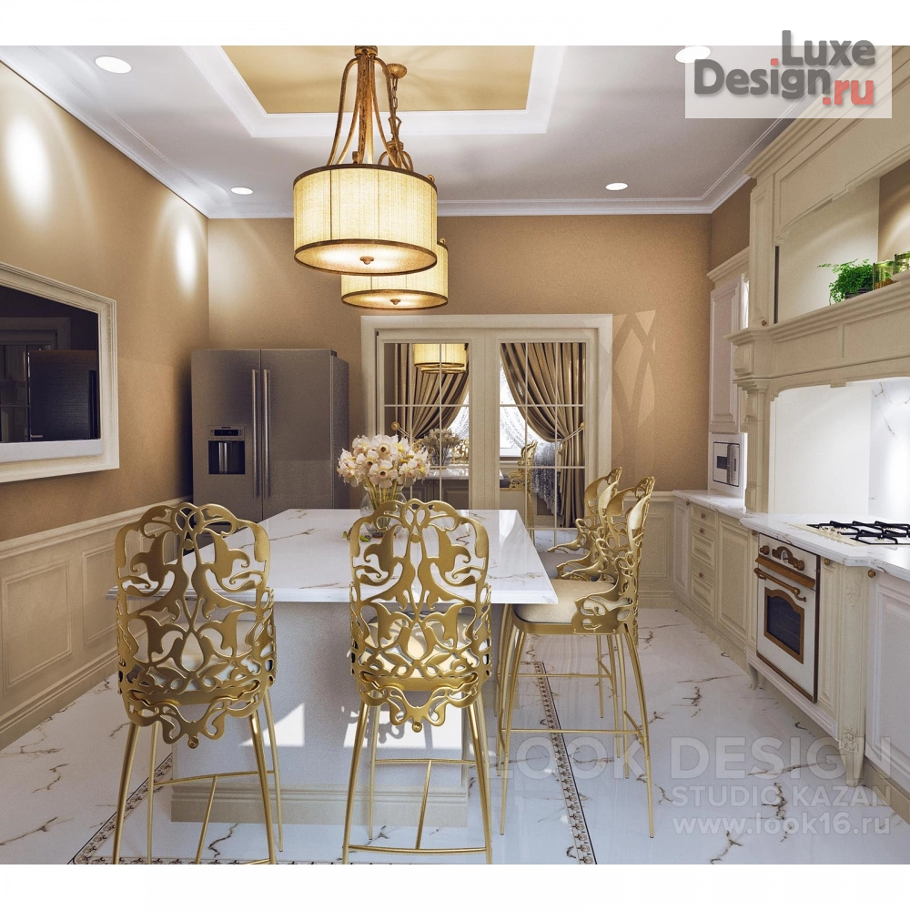 Дизайн интерьера кухни "Интерьеры кухонь" (фото 10)