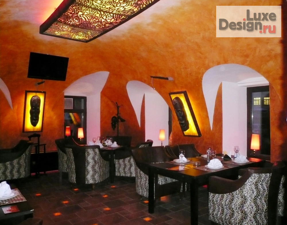 Дизайн интерьера ресторана "Проект ресторана "Сахара"" (фото 2)